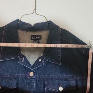 Purple/ blue Jean ombre jacket